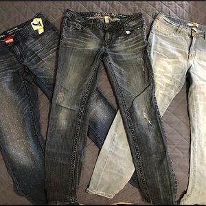 Lot of Denim Jeans Merona & Refuge Charlotte Russe
